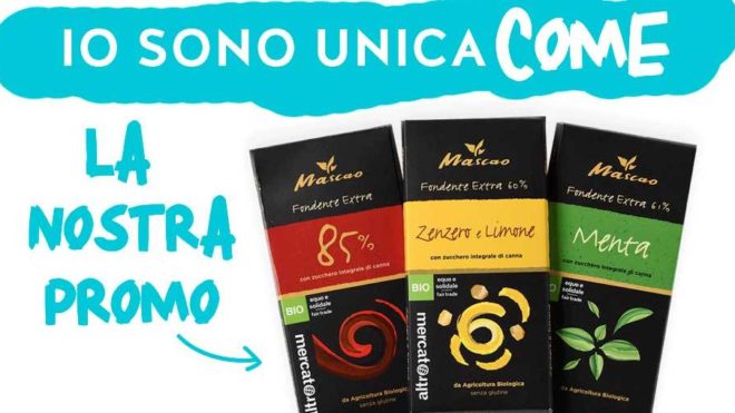 Promozione dolce come il cioccolato